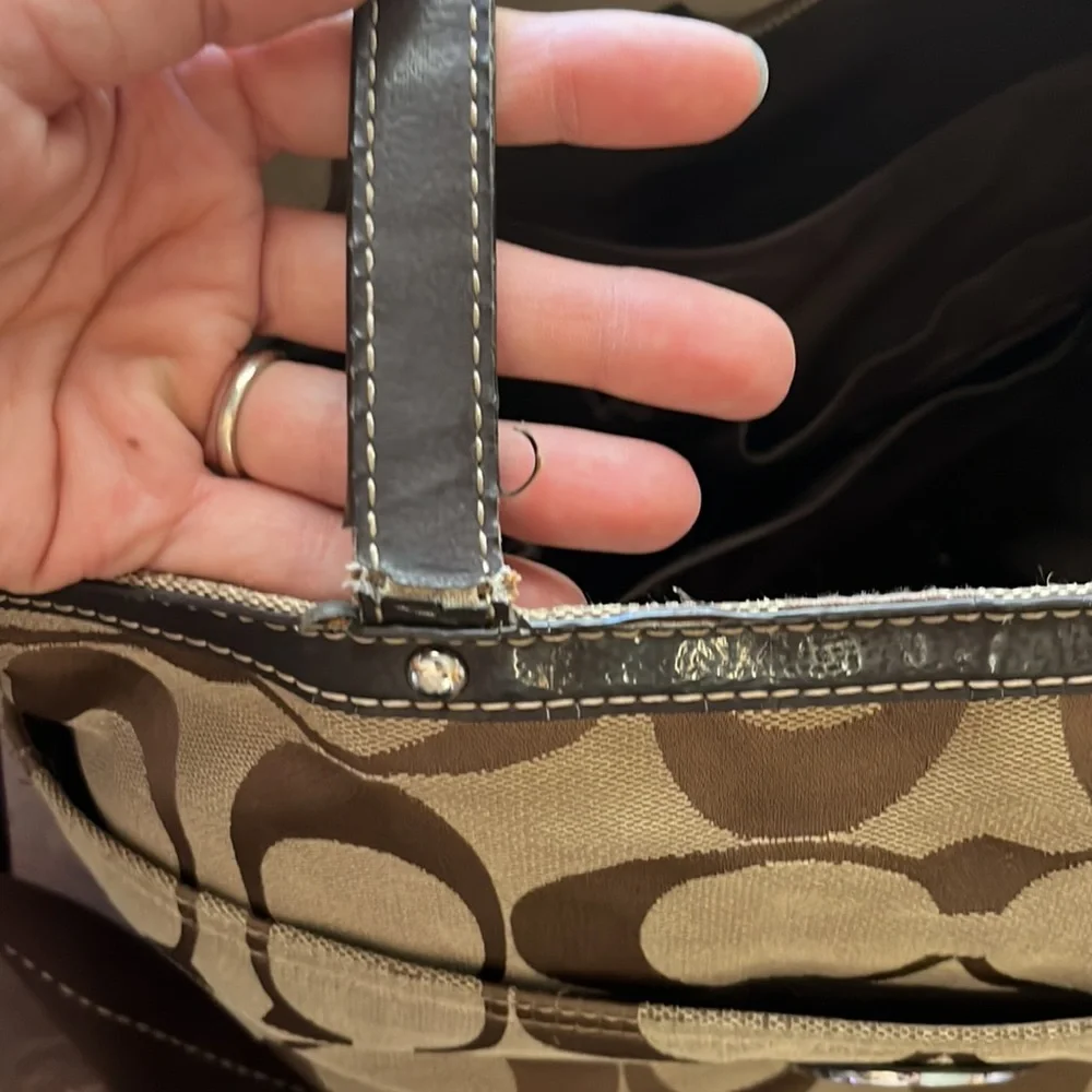 Large Coach Diaper Bag/Tote